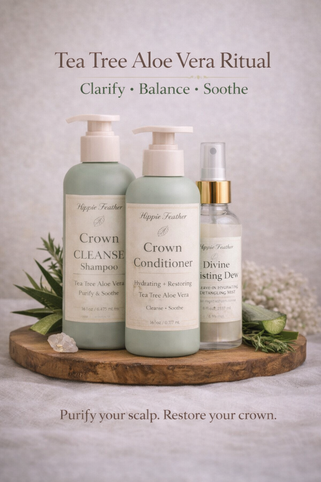Tea Tree Aloe Vera Crown Ritual