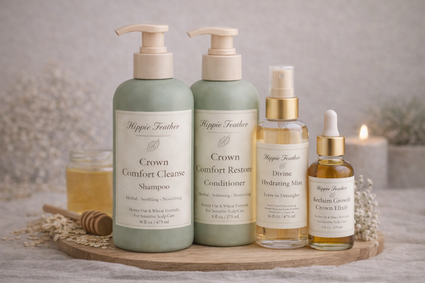 Honey Oat Scalp Comfort Ritual System