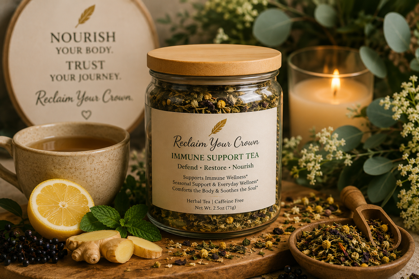 Reclaim Your Crown Immune Support Tea
