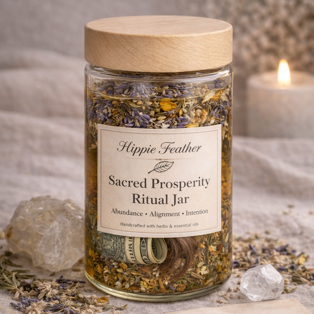 Sacred Prosperity Ritual Jar