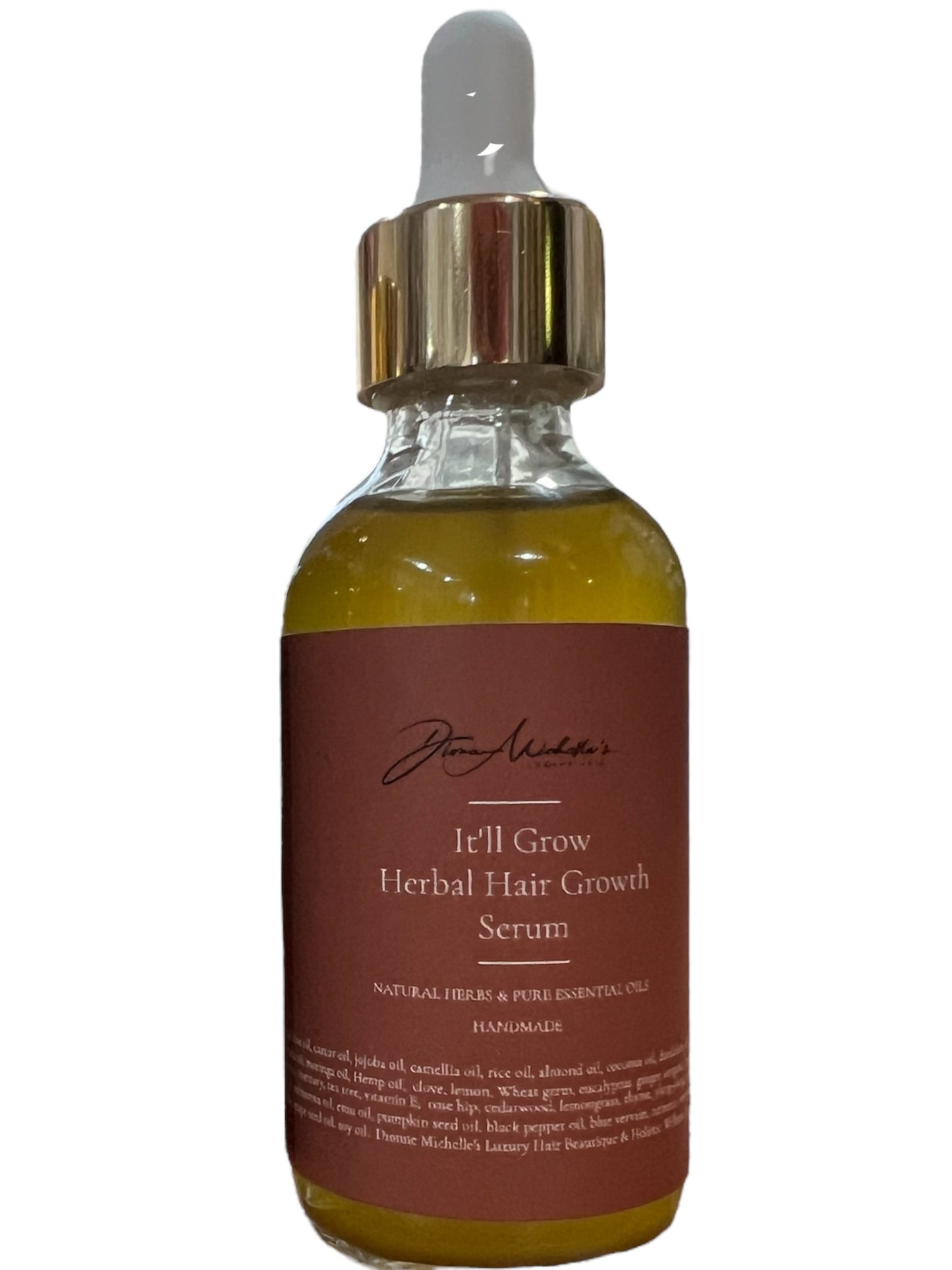 Hippie Feather's It’ll Grow Herbal Hair Growth Serum For Women and Men