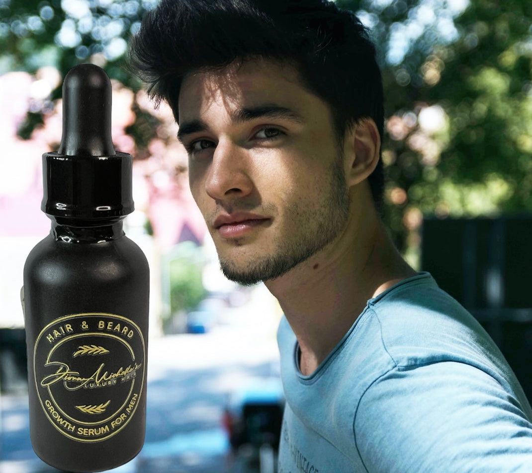 222 Black Herbal Beard Oil For Men