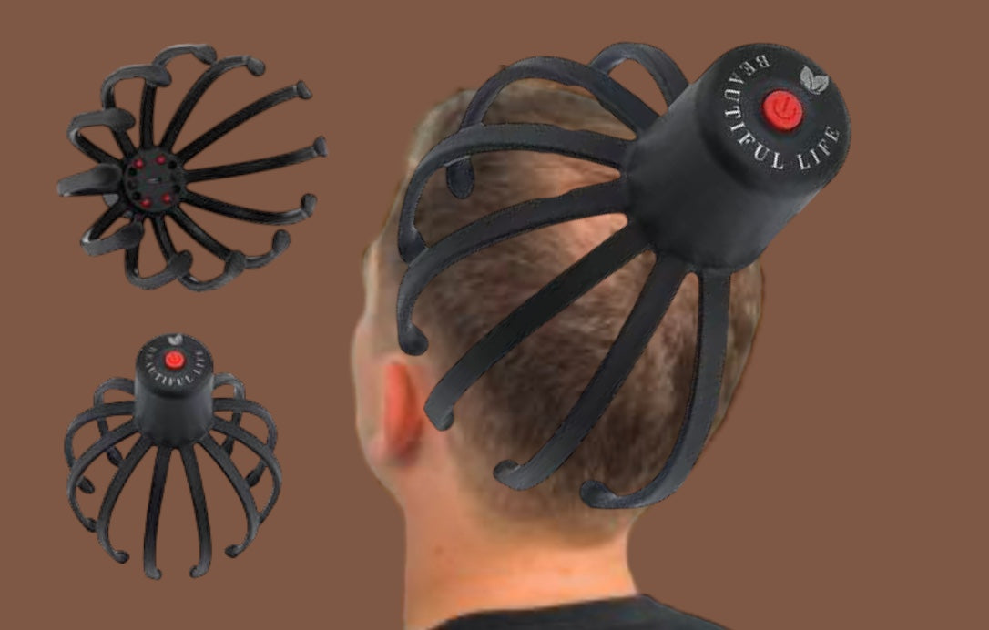Hippie Feather's Low Level Laser Red Light Scalp Stimulation Therapy Claw
