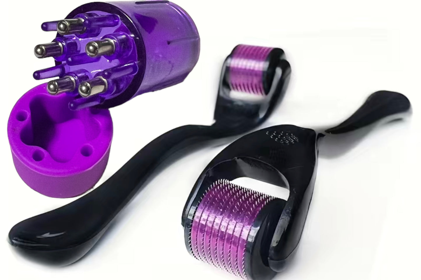 Hippie Feather's Micro Derma Needle Hair And Beard Therapy Roller For Men