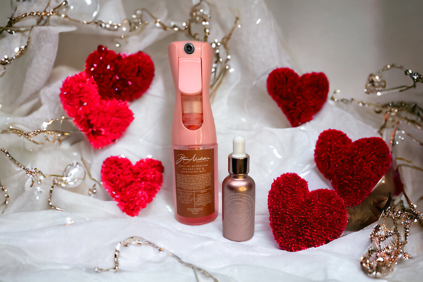 Hippie Feather's Hydrating Detangling Refresher Mist & Herbal Hair Growth Serum Seasonal Ensemble