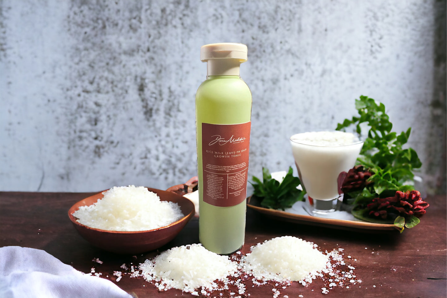 Hippie Feather's Herbal Rice Milk Leave-In Hair Growth Tonic For Women & Men