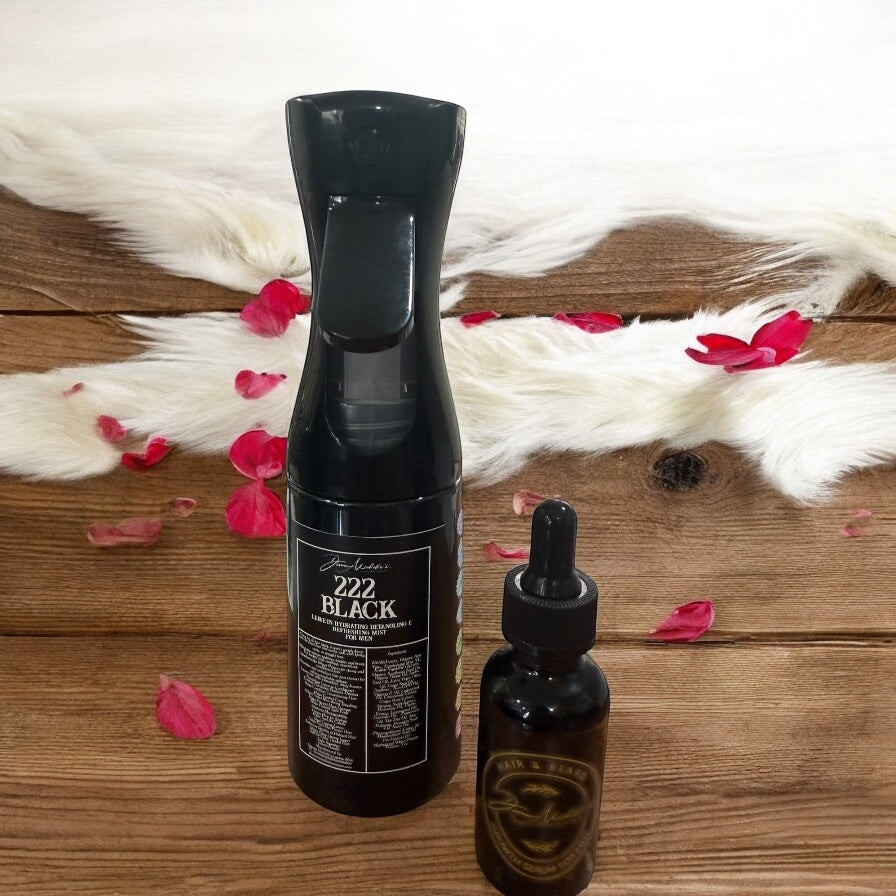 Hippie Feather's Hydrating Detangling Refresher Mist & Herbal Hair Growth Serum Seasonal Ensemble