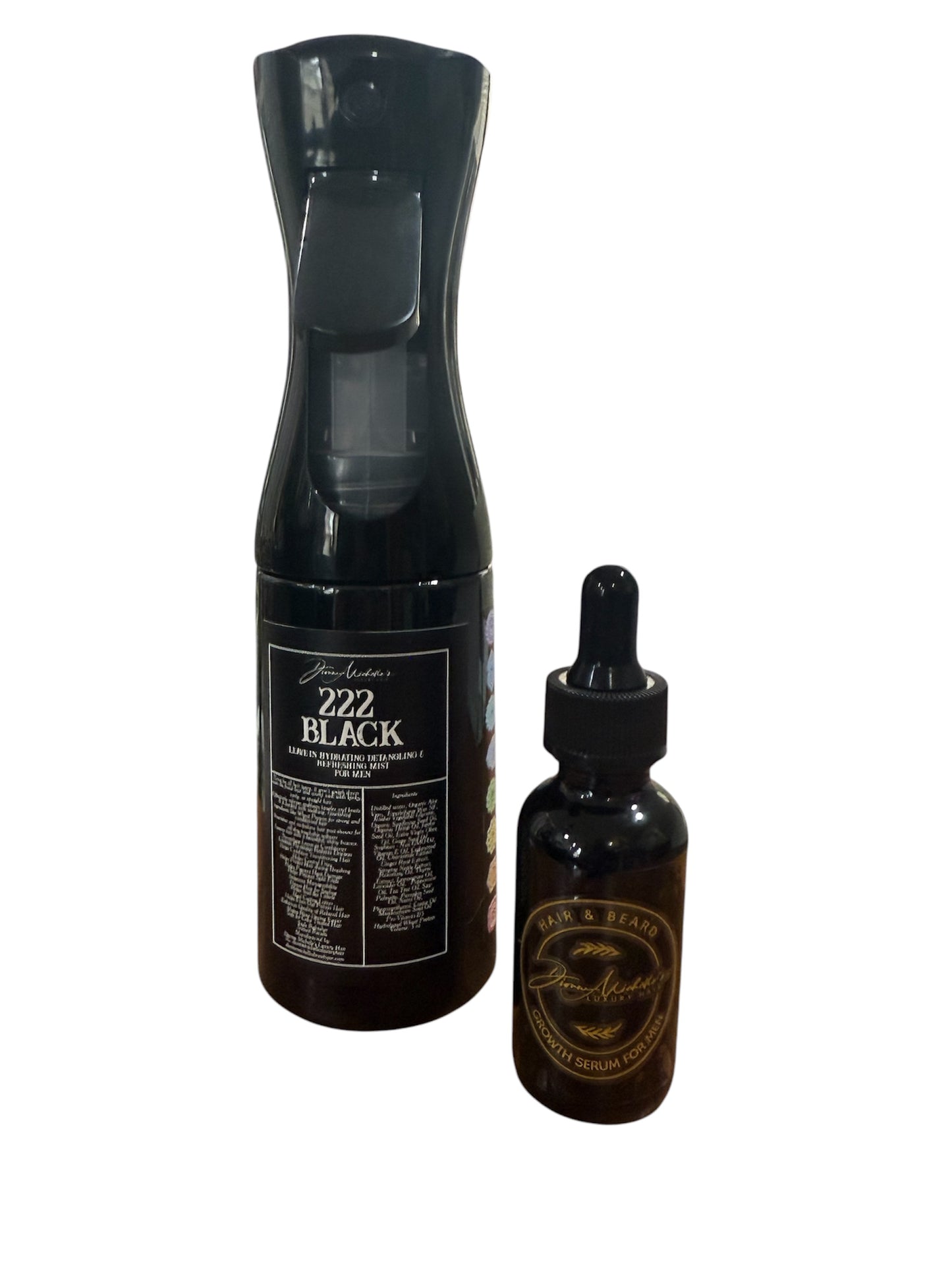Hippie Feather's Hydrating Detangling Refresher Mist & Herbal Hair Growth Serum Seasonal Ensemble