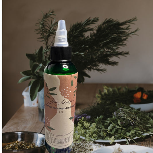 Hippie Feather's Holistic Herbal  Hair Moisturizing Hair  Oil