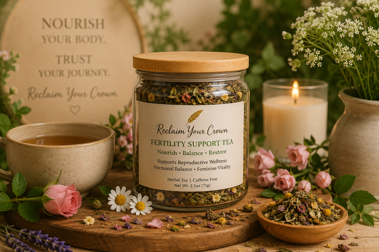 Reclaim Your Crown Fertility Support Tea