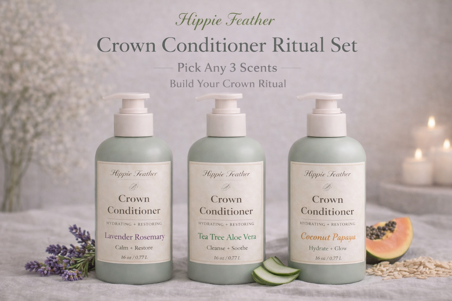 Crown Conditioner Ritual Set