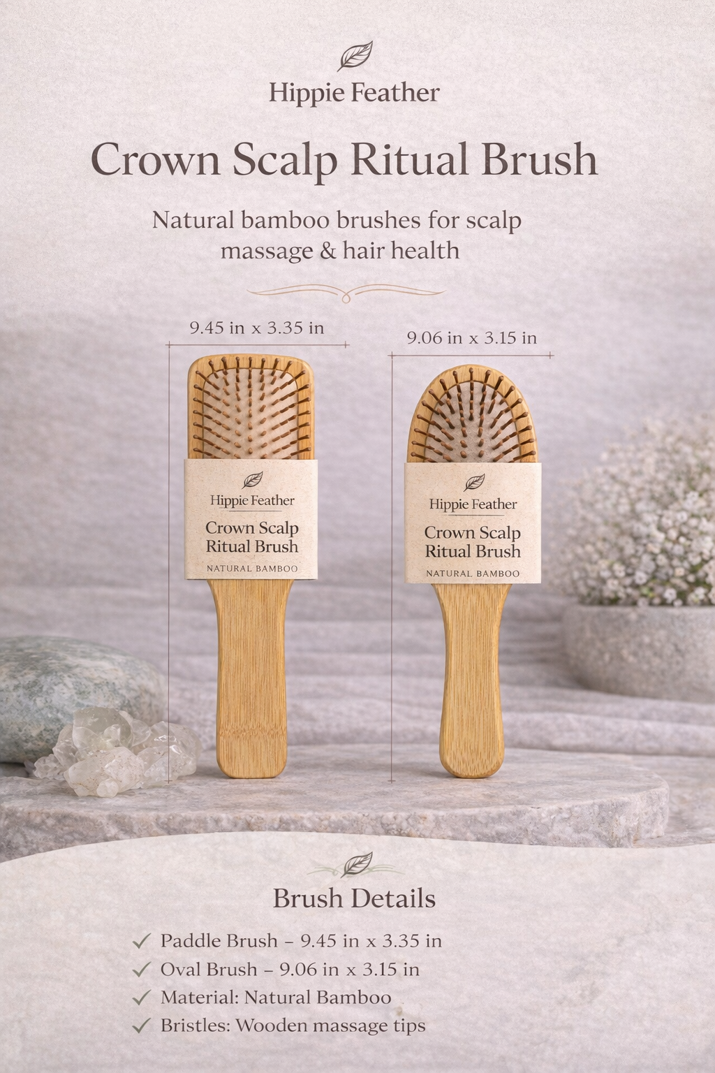 Crown Scalp Ritual Brush