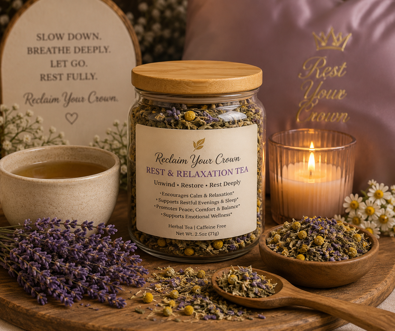 Reclaim  Your Crown Rest & Relaxation Tea