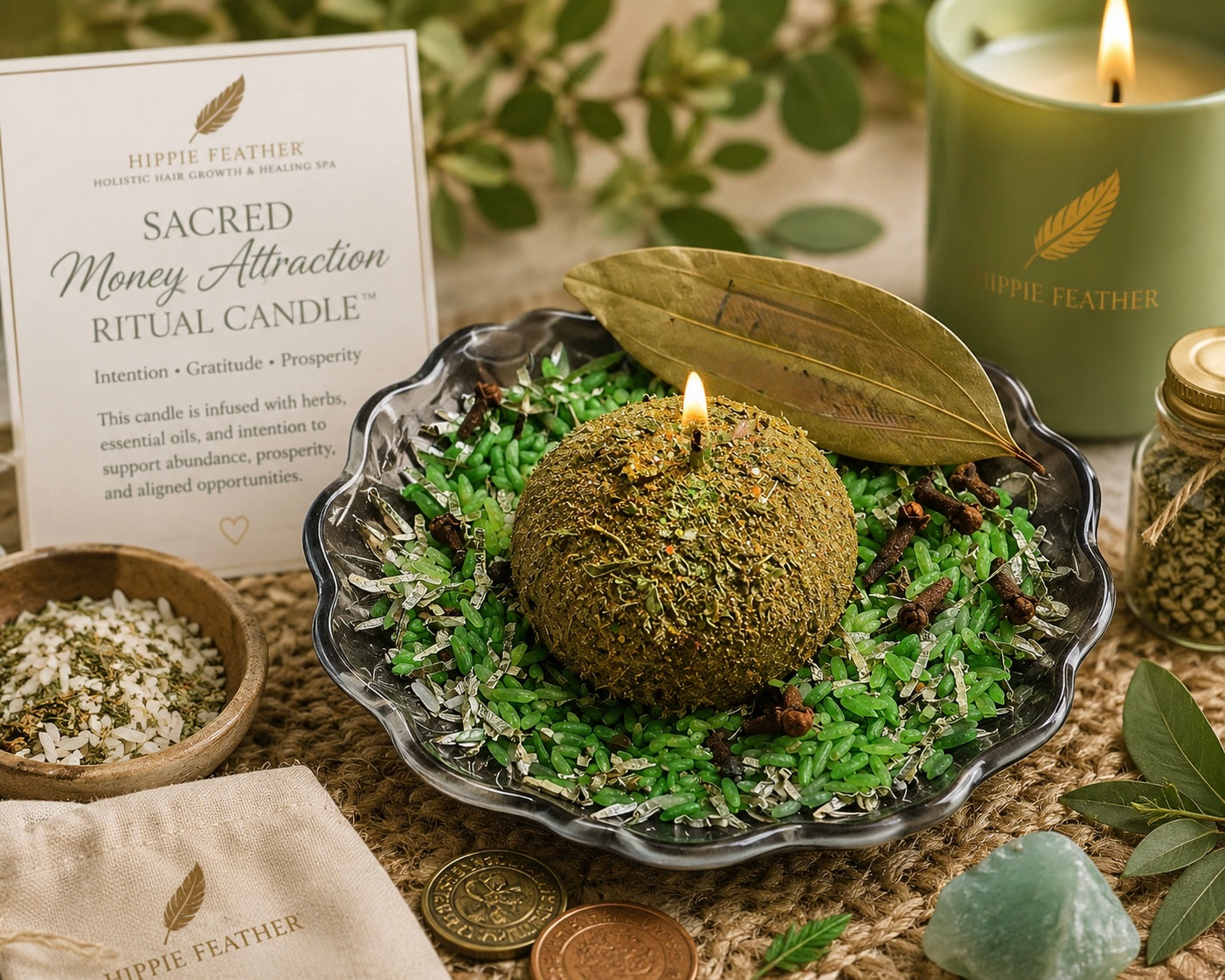 Sacred Abundance Ritual Candle™