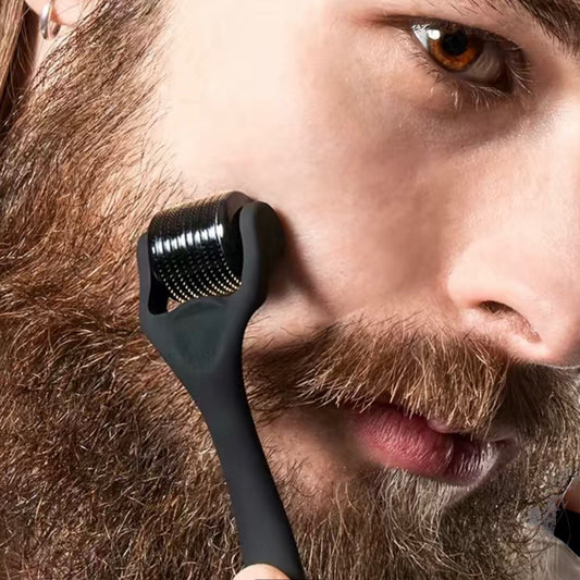 Hippie Feather's Micro Derma Needle Hair And Beard Therapy Roller For Men