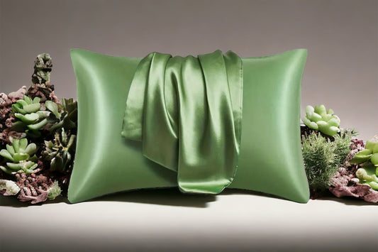 Hippie Feather's Satin Pillowcase